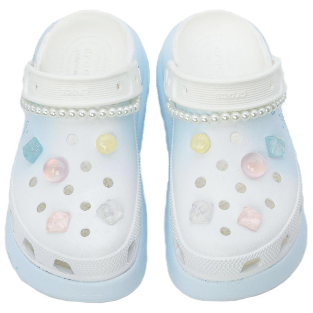 Crocs Crush Clog Dream Gift Box EVA Dream Comfortable Hole Shoes Unisex White