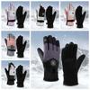 Keep Warm Skiing Gloves  Warm Outdoor Mittens Winter Thicked Cycling Gloves  Driving