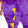 Kostium Onesie purple dragon - S