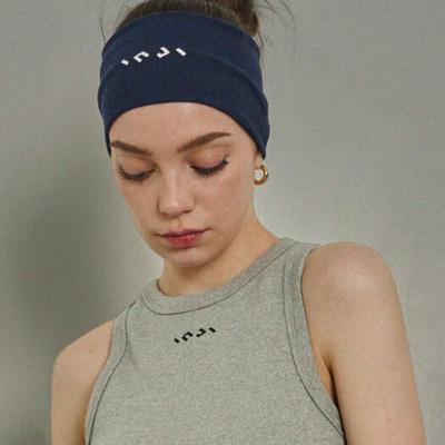 INJIACTIVE Logo Headband Navy