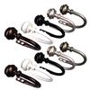 2Pcs Metal Curtain Tie Backs Drapery Holders for Stylish Window Decoration Curtain Tiebacks Set