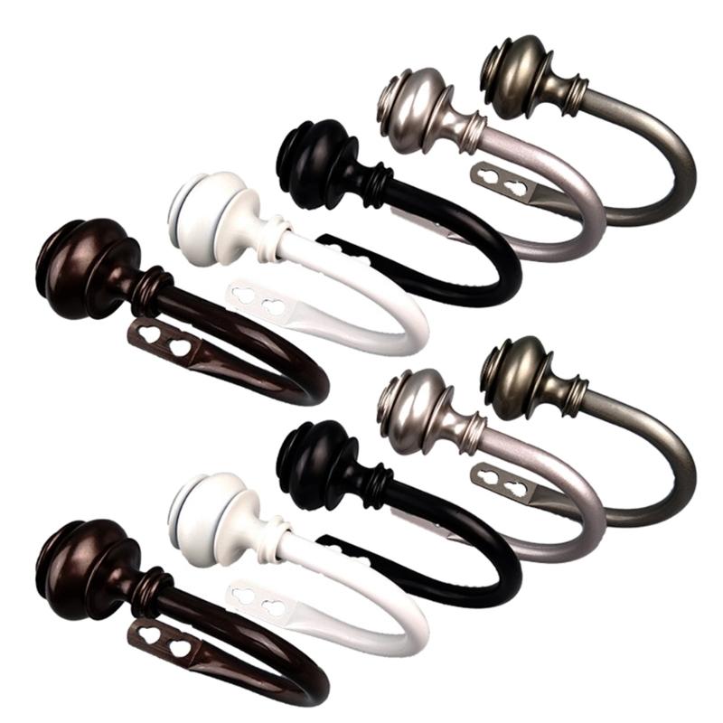 2Pcs Metal Curtain Tie Backs Drapery Holders for Stylish Window Decoration Curtain Tiebacks Set