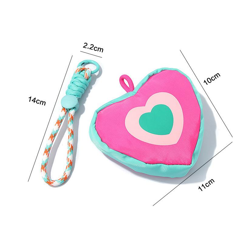 Stylish Organizer Bag With Zinc Alloy Keychain And Multifunctional Pouch For Teens And Couples