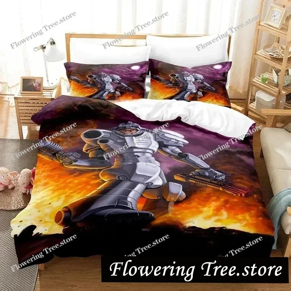 Kawaii Pipkin Pippa Bedding Set Single Twin Full Queen King Size Bed Set Adult Kid Bedroom Duvet Cover Sets Anime Bed Sheet Set