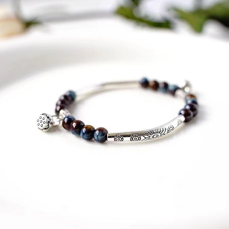 

Браслет из керамических бусин ручной работы в стиле Мори для женщин - Этнический, Модный, Свежий, Литературный аксессуар Standard