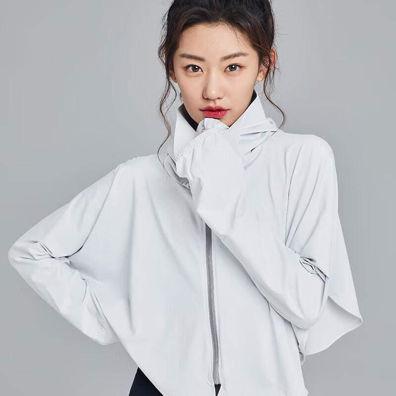 zauo Women s Ice Silk Breathable Sun Protection Cape One Size