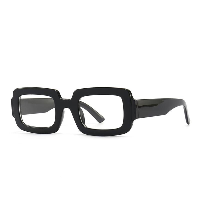 Cross-Border Square Narrow Sunglasses Trendy Street Photography Modern Retro Ins Sunglasses for Women Mu09X