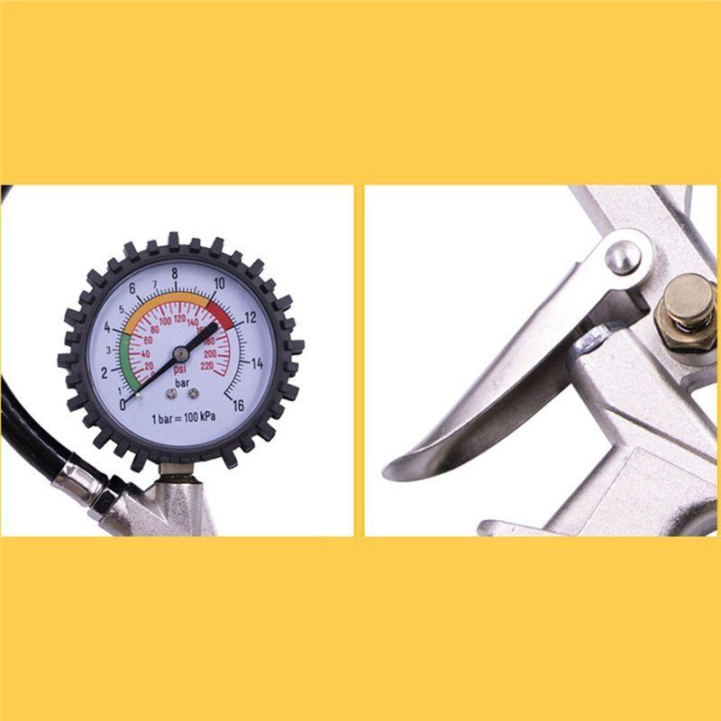 QM-Tire Repair Tools Inflator Pumps For Car Motorcycle SUV Pressure Type For Air Compressor