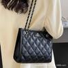 Women's Diamond Bag Women's 2025 New Trendy Fashion Large-capacity Chain One Shoulder Underarm Bag Tote Bag