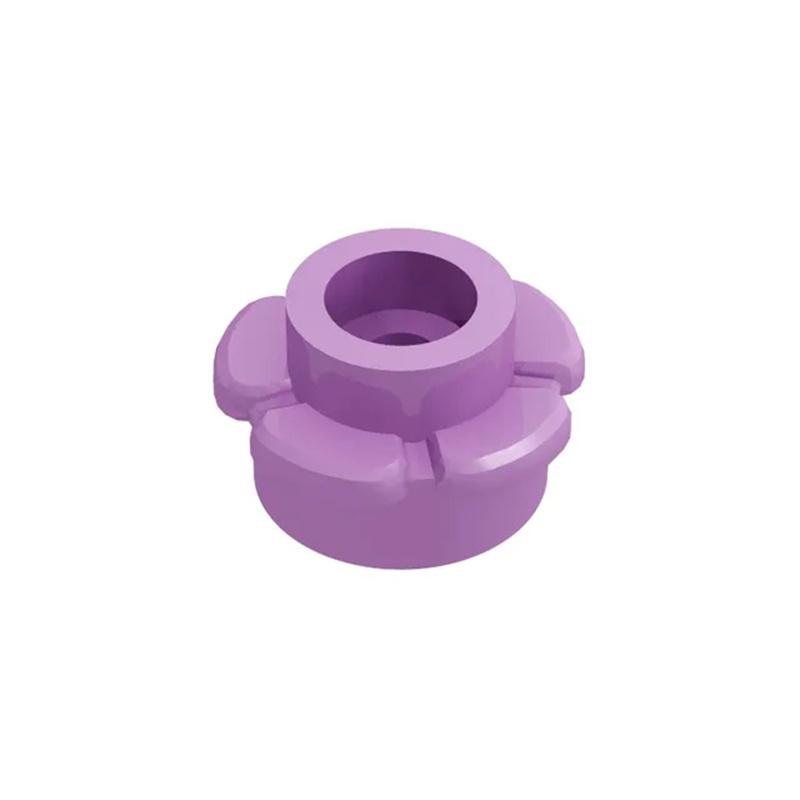 Non-Toxic 50Pcs Moc Parts 24866 Plate Round 1 X 1 With 5 Petals Compatible Bricks Diy Assmble Building Blocks Puzzle Toy Gif Particle Kid