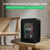 LCD Display Air Quality Detector 3 in 1 Air Quality Monitor TVOC Tester  Home Environment