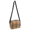 Burberry Adjustable Shoulder Strap Check Nylon Crossbody Bag Men Bags Beige 8084111