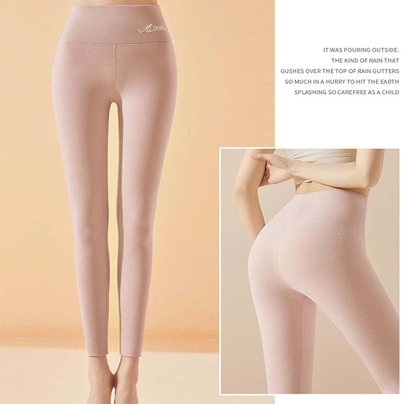 [veimia] extremely warm Was it warm? Fleece lining leggings pants high waist compression leggings Thick elasticity tights Legging bread autumn/winter