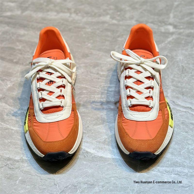 2025 Podzimní Evropské Pánské Prodyšné Módní Tenisky - Silná Podrážka, Univerzální, Ležérní Sportovní Obuv