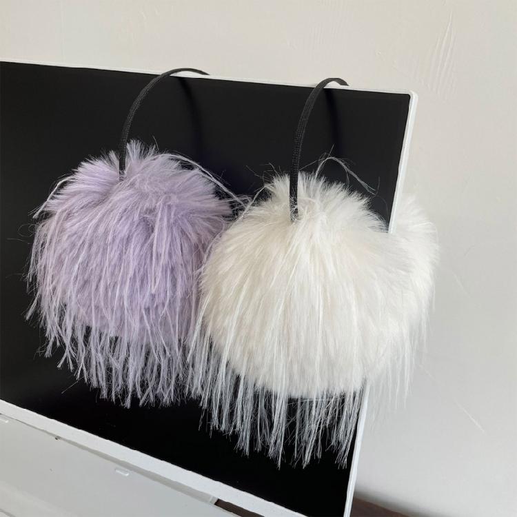 Lovely Winter Earmuffs Warm Long Plush Ear Warmers Adult Student Girl Ear Covers