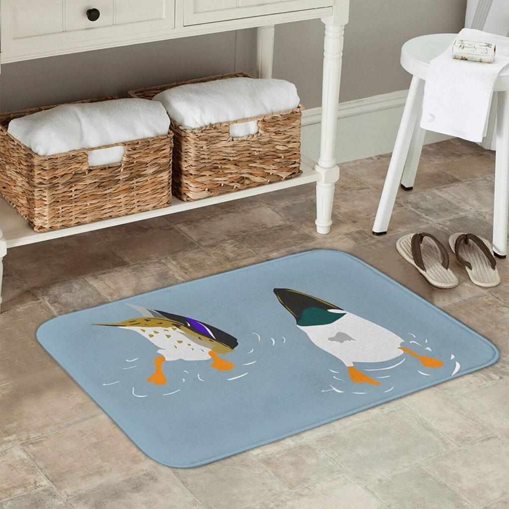 1PC Shiba Inu Kitchen Rug Non-Slip Door Mats Pop design Bathroom Rug Bath Mat Carpet for Home Sink Laundry Decor
