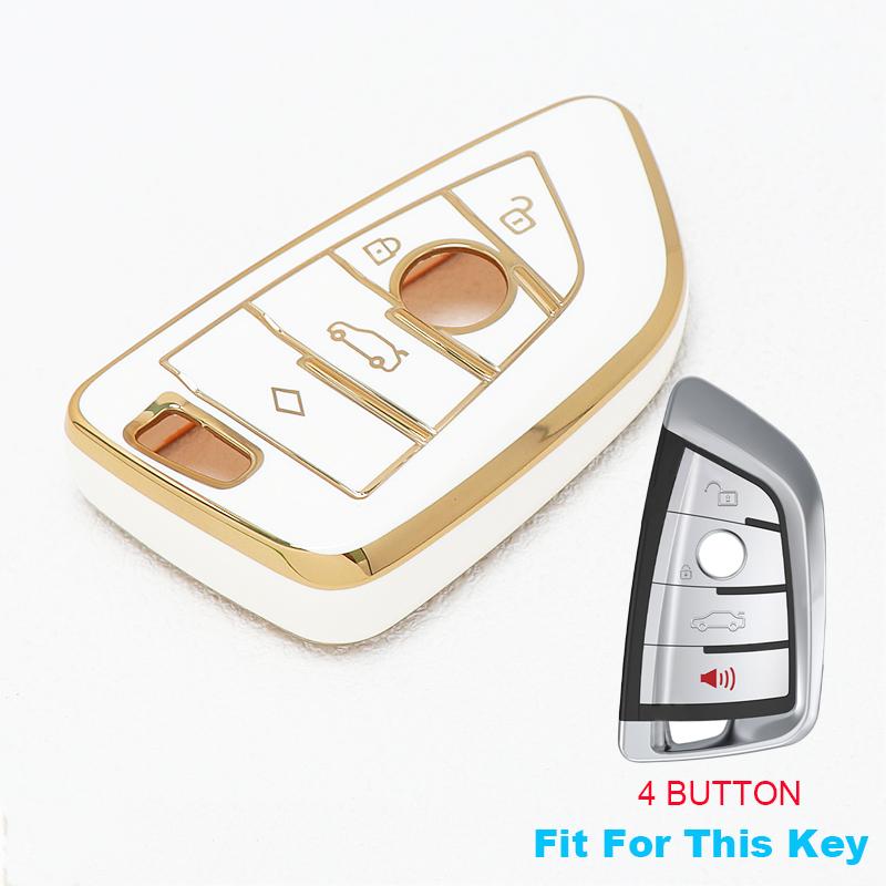 Fashion Tpu For Bmw G01 G02 G05 G11 F15 F16 G30 G20 X1 X2 X3 X4 X5 X6 X7 520 525 320I Shell Fob Keychain Car Key Cover Case