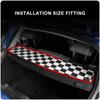 1PC Leather Car Trunk Window Protection Pad For Mini Cooper J01 J05 U25 2024 2025 Car Styling Interior Decoration Accessories