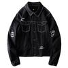 Foreign Trade End Order Cut Label Spring and Autumn Slim Fit Export Embroidery