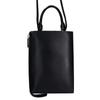 JIL SANDER TOOTIE Small Calf Leather 2-Way Shoulder Bag Handbag blackUsed