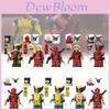Seria Eroi Wolverine și Deadpool Set Figurine de Acțiune din Piese de Construcție