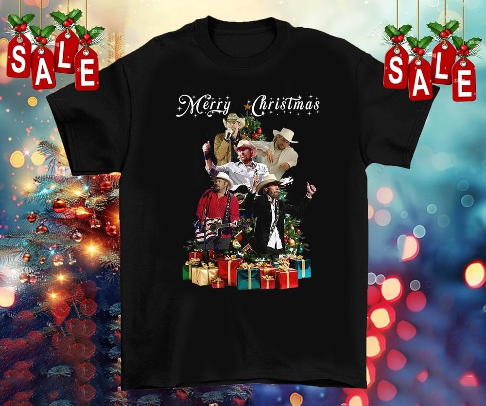 New Toby Keith Christmas Tree Gift For Fans Unisex All Size T-Shirt MD113