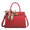 Red Wedding Bag Female Bride Wedding Large-Capacity Bag Female Niche Light Luxury Usually Available Shoulder Portable Platinum Bag