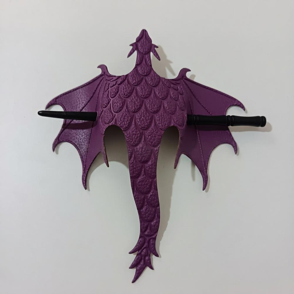 Carved Dragon Flying Dragon Wing Hair Accessory Gothic Fairy Tale Dragon Hair Pin Halloween