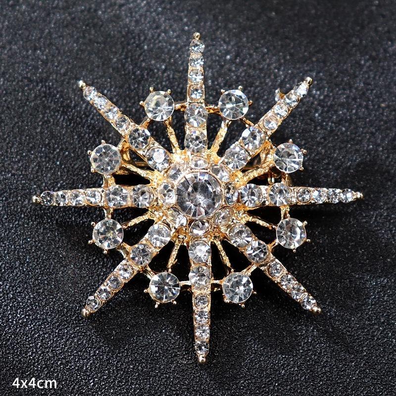 Genuine Professional Amasht Brooch Retro High-end Temperament Luxury Pearl Diamond Pin Women's Suit and Accessories