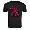 Neon Eagle Head Graphic T Shirt Retro Synthwave Animal Tee