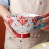 Large Capacity Oat Milk Breakfast Bowl Ceramic Mug Creative Personality Cute Home INS Coffee Cup Decoration Ornament