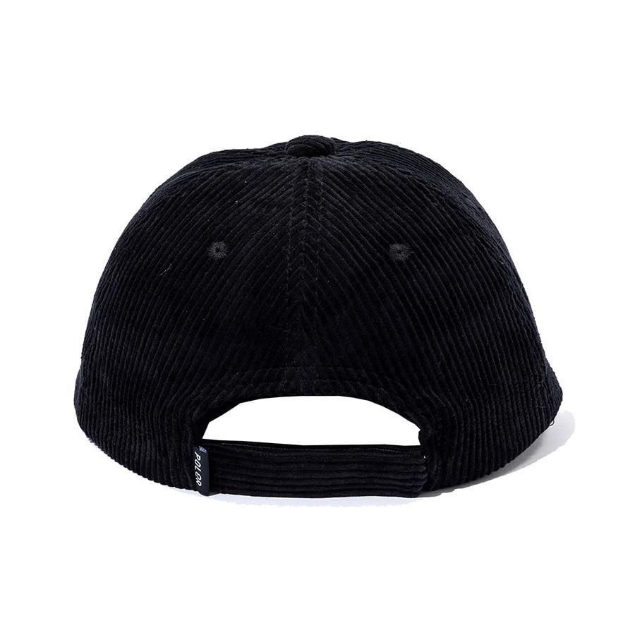 POLERSTUFF Corduroy Cap Black