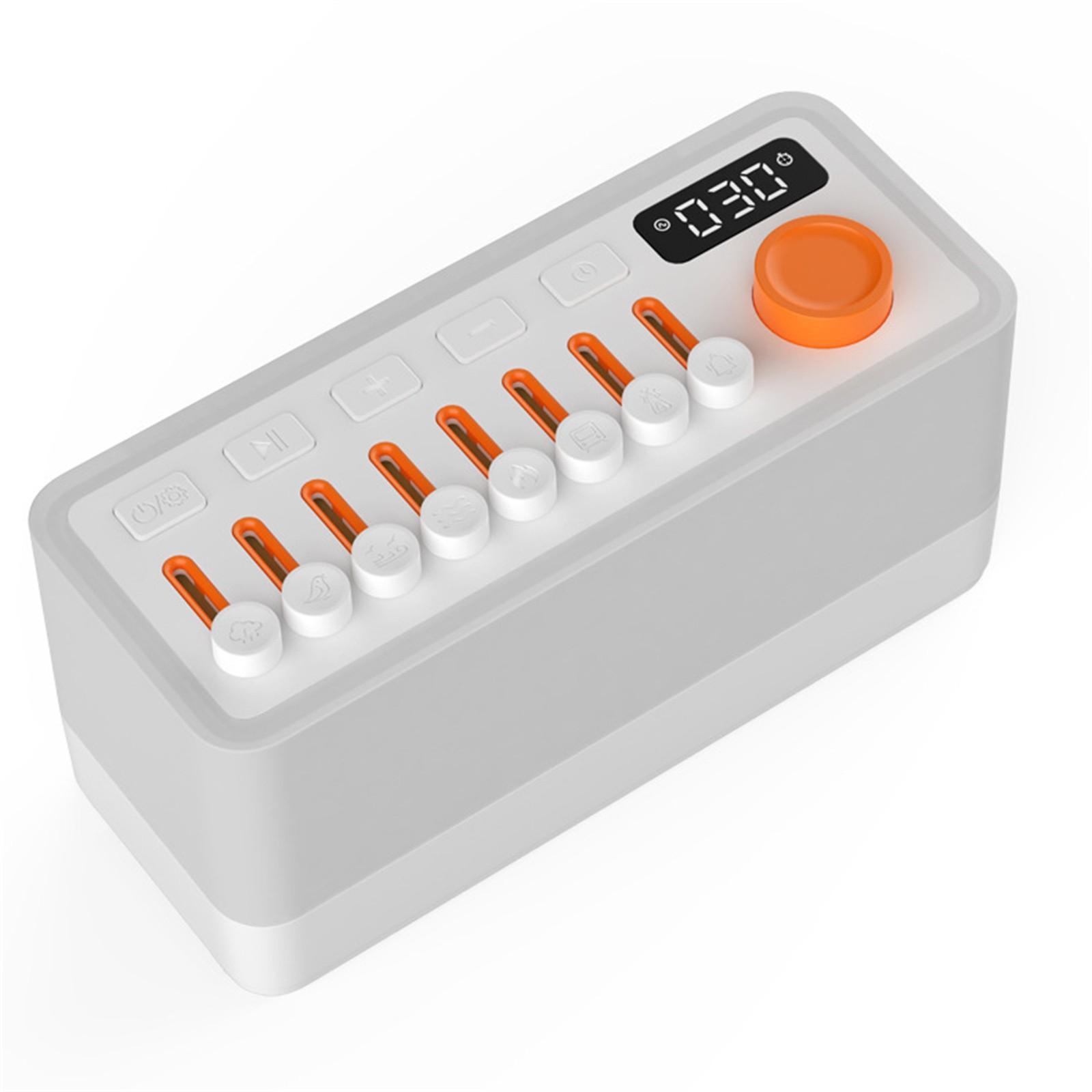 

Noise Sleep With 8 Nature Sounds, Portable Bluetooth Speaker, 12 Color Night Light, Sleep Timer And Breathing Exercises For Babies, Kids And Adult One Size