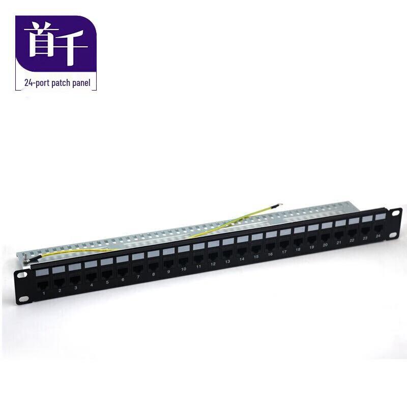 SHOCHAN Rackmount Network & Voice Patch Panels and Cable Management