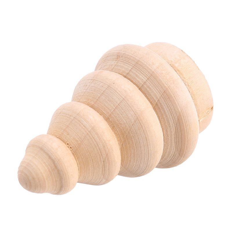 Premium-Blank DIY Wooden Christmas Tree Peg Party Cake Toppers Pack Of 60