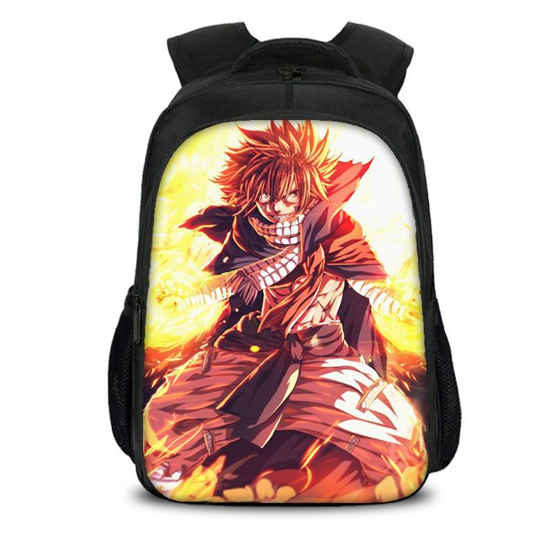 Fairy Tail Double Layered Backpack Boys and Girls Best Gift Stationery Sport Travel Large Capacity Bookbag