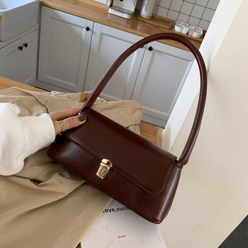 French niche bag ins retro versatile baguette new trendy underarm spring and summer women's bag single shoulder messenger bag