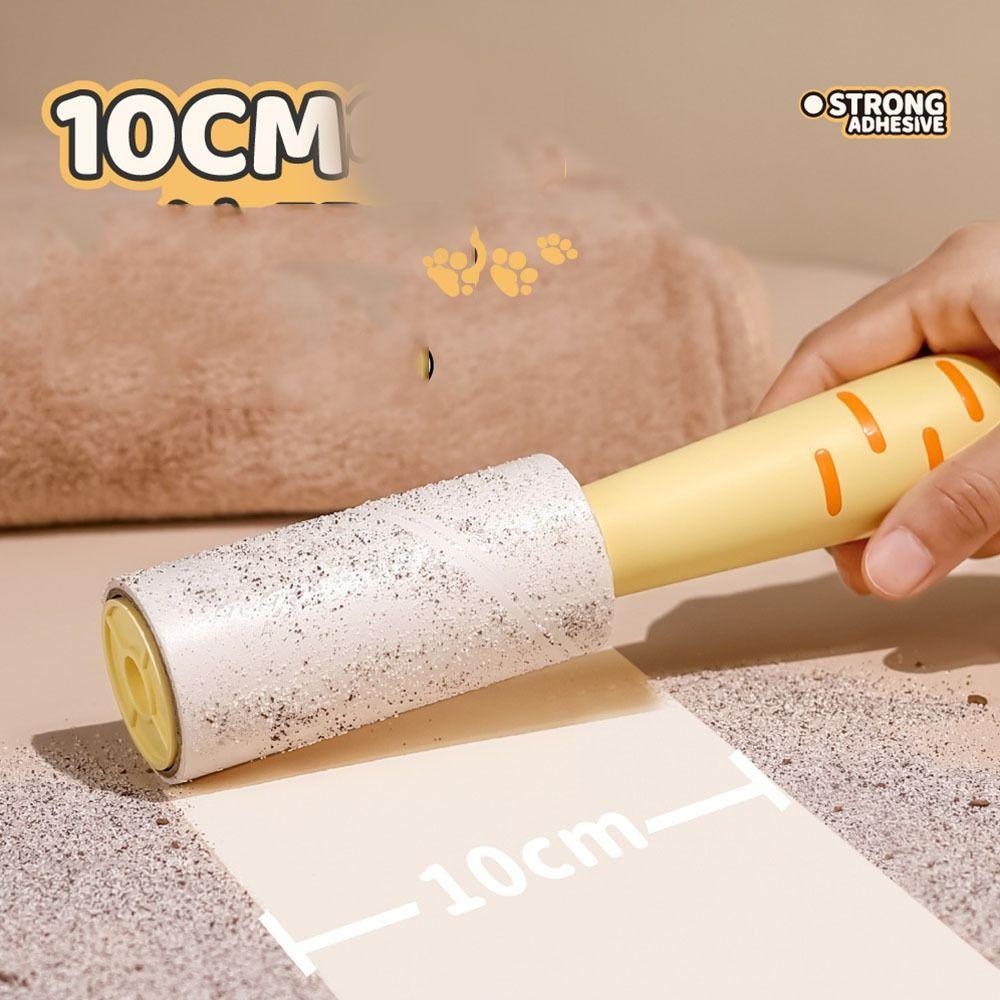 with Adhesive Paper Tearable Lint Roller Extra Sticky Pet Hair Remover Furniture