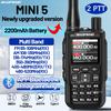 BAOFENG MINI 5 Two Way Radio 2200mAh Li-ion Battery Bluetooth Program Dual PTT Long Distance Upgrade 5R MINI Portable Ham Radio