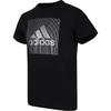 Adidas T Shirts Men's Black Crew Neck Moderate Straight Fit DY8658