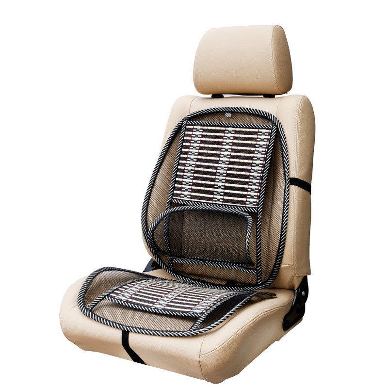 Bamboo Fiber Universal Massage & Cooling Car Seat Cushion