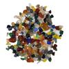 Natural Seven-Color Agate Gravel Ornament for Fish Tank - Chinese Style Filler for Demagnetizing and Decor