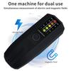 Portable Electromagnetic Radiation Detector EMF Tester Electro Magnetic Fields Strength Meter 0~20+ milliGauss With LED Light