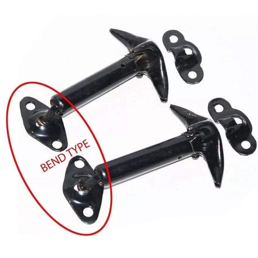 Windshield To Hood Latch + Catch D Shaped Barrel For 4X4 Willys MB GPW