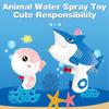 Animal Water Spray Toy Cartoon Shark Crocodile Pufferfish Water Spray Summer Beach Toy Water Sports Swimming Pool Games Toy