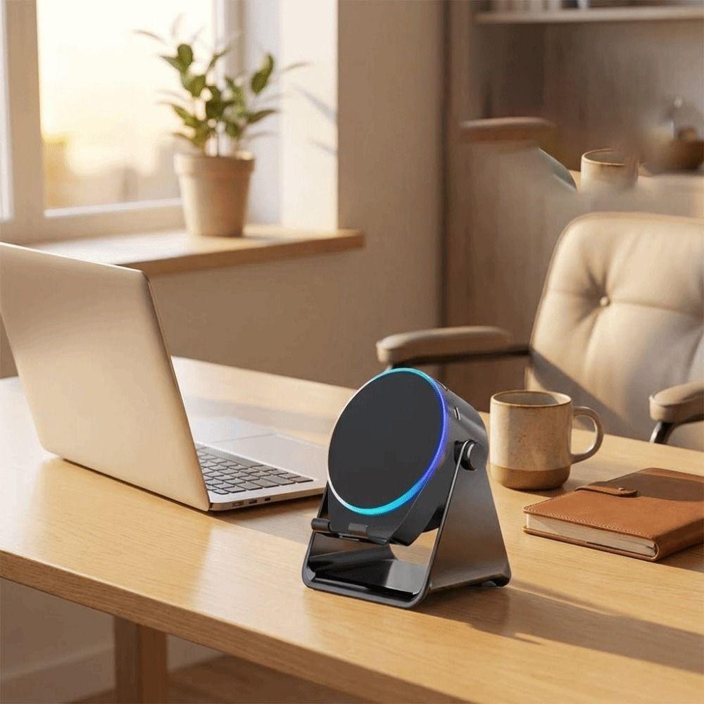 360° drehbare Handyhalterung Kabelloser magnetischer Bluetooth-Lautsprecher Tablet-Halterung