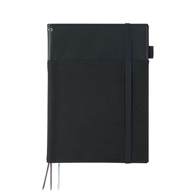 KOKUYO Notebook Cover Systemic Ring Note Compatible B5 Leather Style Black 40 Pieces No-V683B-D
