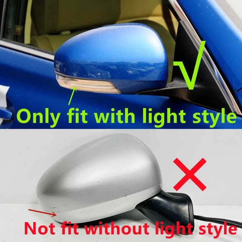 Auto Outside Rearview Wing Door Side Mirror Cover Cap Shell Housing For Toyota Prius Plus 2011- Mark X Reiz 2009-2012