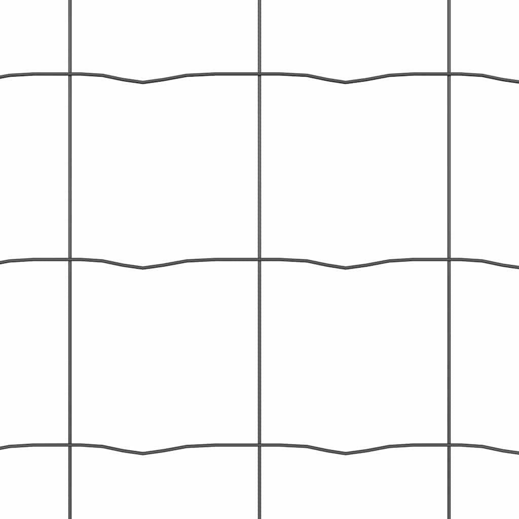 Euro Fence Gray 0.6 X 10 M PVC Coated Iron