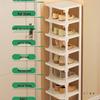 Multi-layer Shoe Rack for Narrow Entrances - Compact Indoor Storage for Dorms & Rental Homes